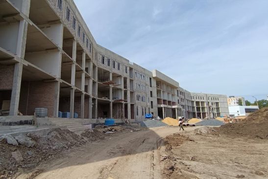 В Ростове почти на 50% построена самая большая в области школа на 1 650 мест