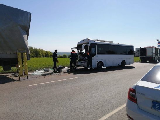 В Ростовской области два человека пострадали в ДТП с маршруткой