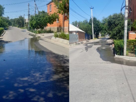 В Ростове во время дождей затапливает жилые дома на улице Тульской