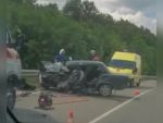 Под Ростовом водитель ВАЗа погиб в лобовом ДТП с иномаркой