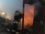 В Новочеркасске произошел пожар в гараже