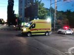 На Таганрогской в Ростове пешеход попал под колеса реанимобиля