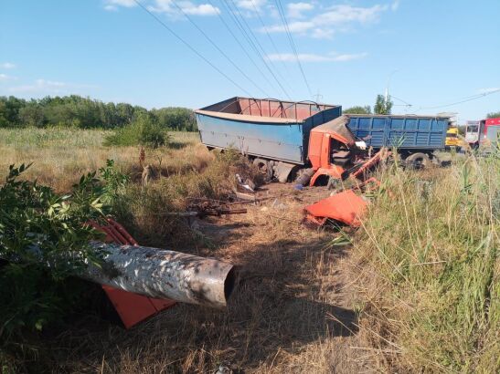 В Ростовской области водитель большегруза скрывался от погони и погиб в ДТП