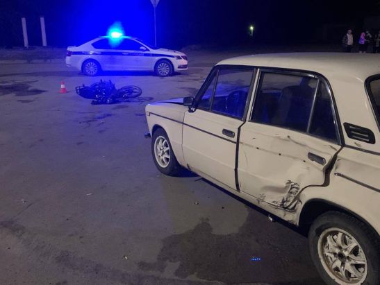 В Белой Калитве 15-летний мотоциклист пострадал в ДТП с авто