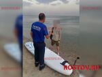 В Ростовской области парень едва не утонул, катаясь на доске в Цимлянском водохранилище