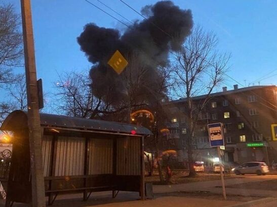 В Иркутске во время крушения самолета Су-34 погибли два пилота: видео