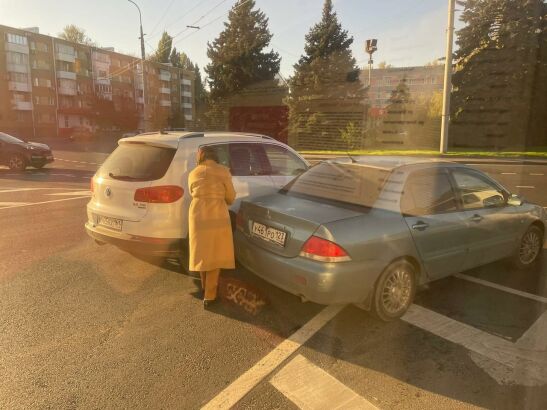 В Ростове из-за небольшого ДТП на Шолохова образовался гигантский затор