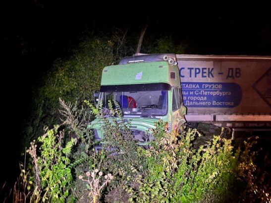 В Ростовской области в ДТП с большегрузом пострадал 21-летний автомобилист