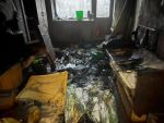 Житель Донецка едва не погиб при пожаре в собственной квартире