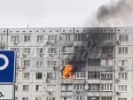 В Ростове на Добровольского произошел пожар в квартире девятиэтажки