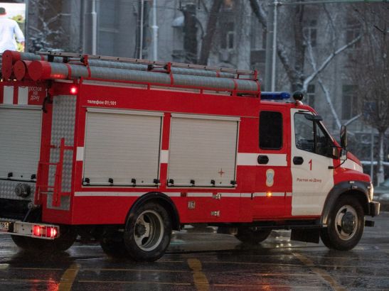 В Ростове в квартире в Халтуринском случился пожар