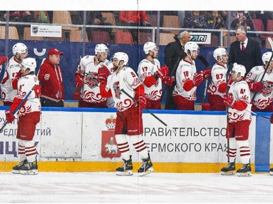 ХК «Ростов» победил пермский «Молот» со счетом 5:2