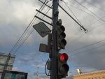 В Ростове из-за перебоев со светом не работает светофор на Орской