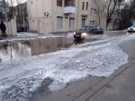 Несколько улиц в Нахичевани затопило водой из-за коммунальной аварии