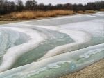 Мертвый Донец рекордно обмелел из-за сильного ветра