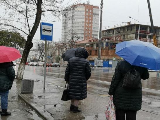 В ближайшие сутки в Ростовской области ожидаются мокрый снег и дождь