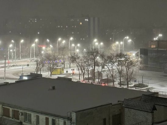 Ростовскую область накануне Рождества накрыл мощный снегопад