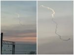 В Ростовской области снова заметили инверсионные следы в небе