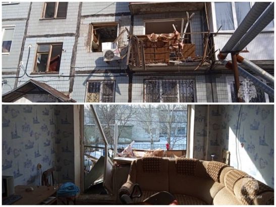 В Шахтах мужчина пострадал после взрыва газа в квартире