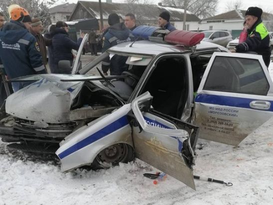 Врачи борются за жизнь инспектора, пострадавшего при погоне в Морозовске