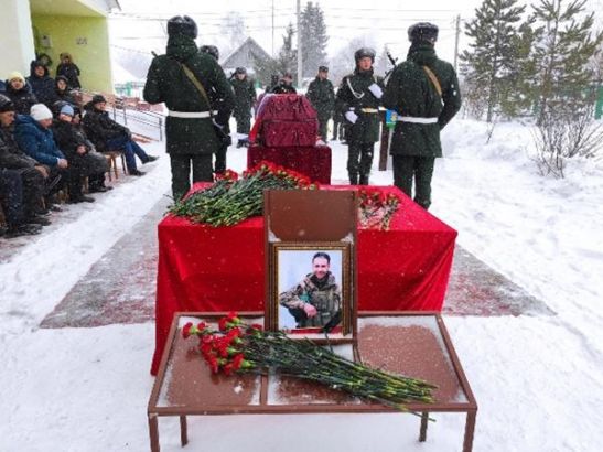 В Башкортостане похоронили бойца, служившего на Дону
