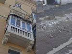 Власти пообещали сделать ремонт разрушающегося балкона на Буденновском только к маю