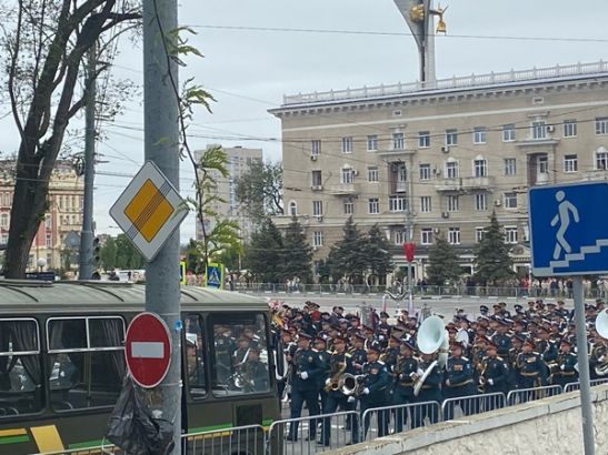 Из-за репетиции парада Победы в центре Ростова-на-Дону перекроют проезд со 2 мая
