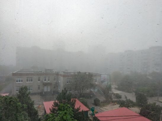 Ростов-на-Дону накрыл густой туман утром 28 мая