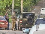 В Ростове-на-Дону военная машина врезалась в «Хендай Акцент»