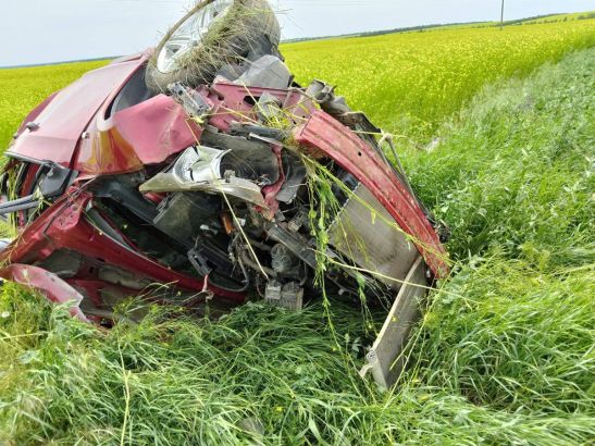 В Ростовской области 25-летний парень погиб в ДТП, его пассажир пострадал