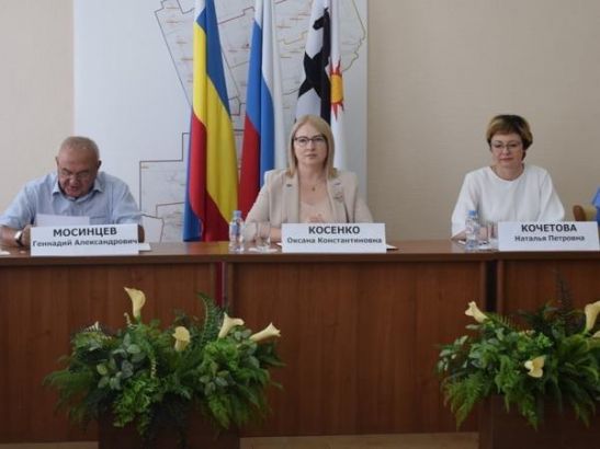 На Дону состоялось первое заседание Общественной палаты Целинского района