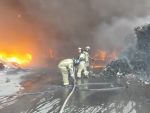 В Аксае пожар на складе локализовали на площади 2,5 тысячи квадратных метров