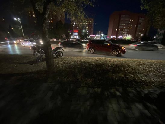 В Волгодонске в ДТП пострадала водитель мотоцикла