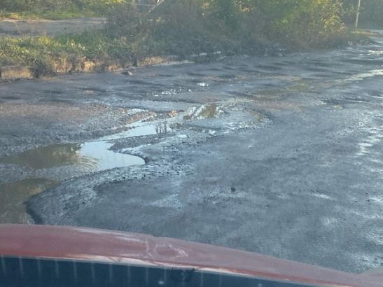 В Ростове улица Можайская усыпана глубокими ямами