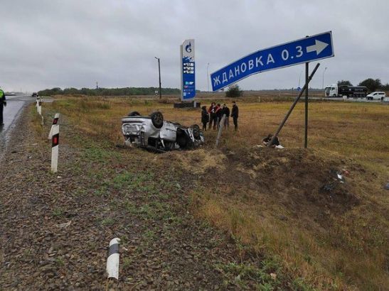 В Ростовской области в ДТП с перевертышем погиб 44-летний мужчина
