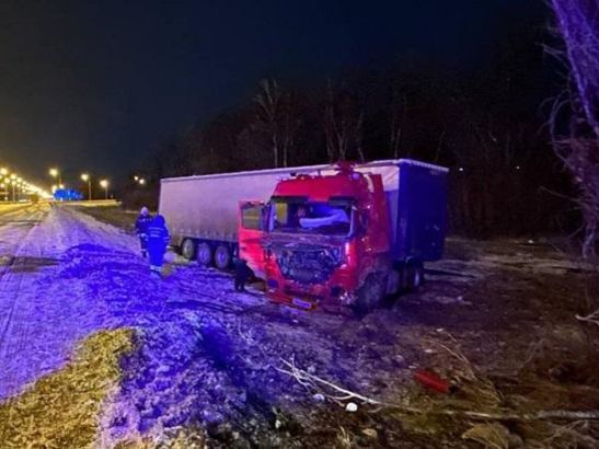 Водитель фуры едва не погиб в ДТП по пути из Москвы в Ростовскую область