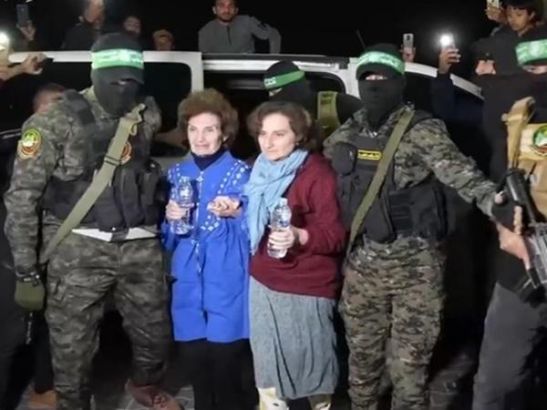 Появились кадры освобождения ростовчанки Ирины Татти и ее дочери из плена ХАМАС
