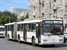 В Ростове до конца декабря на маршруты выйдут автобусы-«гармошки»