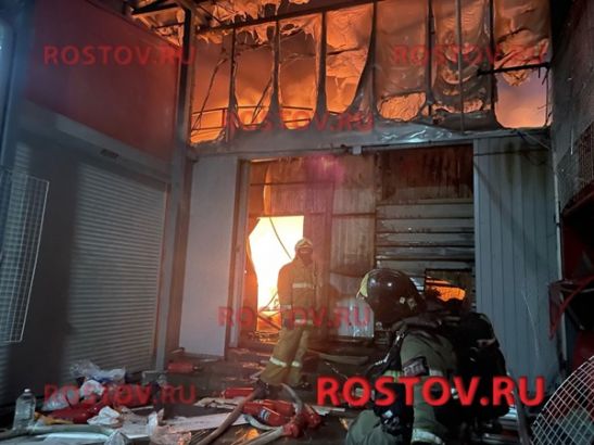 В Ростове после крупного пожара на рынке «Темерник» проверили безопасность воздуха