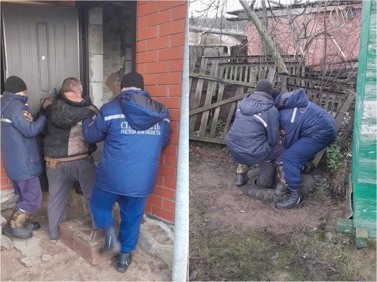 Житель Ростовской области едва не погиб, упав вниз головой в яму