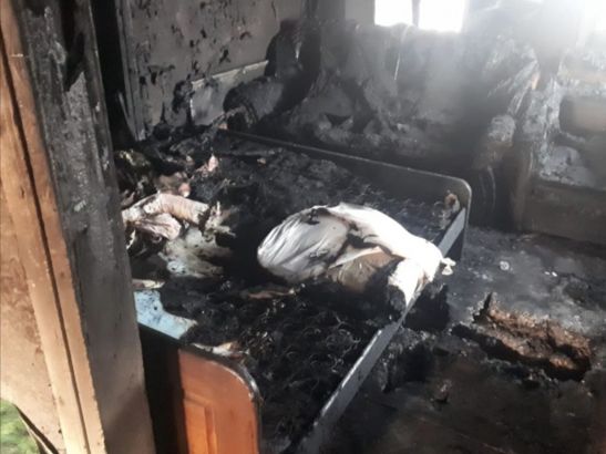 В Ростовской области 46-летний мужчина погиб при пожаре в частном доме
