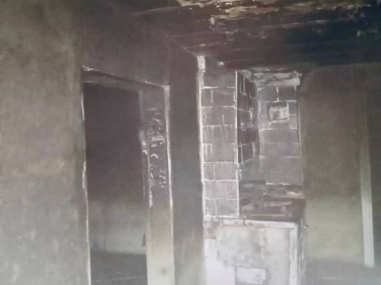 В Ростовской области при пожаре в частном доме погиб 75-летний мужчина