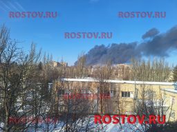 В Шахтах на полиэфирном заводе прогремел взрыв и начался пожар