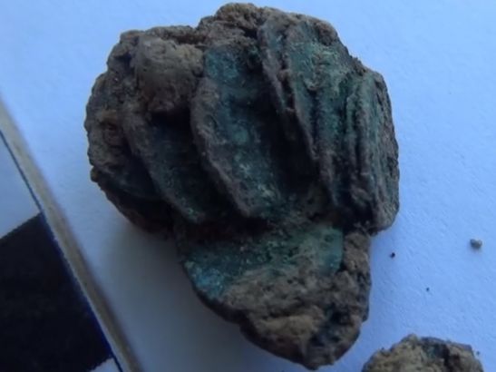 Азовские археологи нашли серебряные монеты времен Петра I