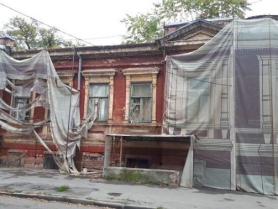 В Ростове хотят законсервировать старинный особняк, где жил архитектор Григорян