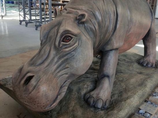 В Ростовском зоопарке появится арт-объект в память о бегемоте Рифе