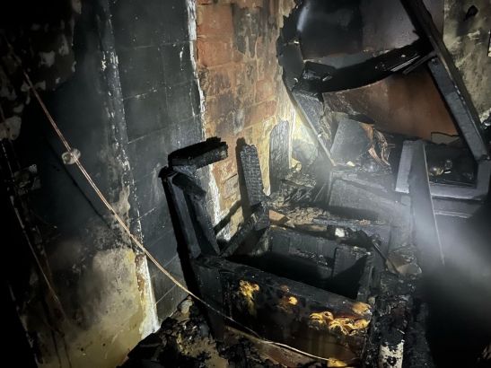 В Ростовской области сгорел частный дома из-за вспыхнувшего кресла