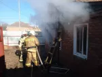 В Ростовской области при пожаре в доме едва не погибли двое детей