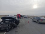На трассе в Ростовской области в ДТП пострадали трое взрослых и ребенок