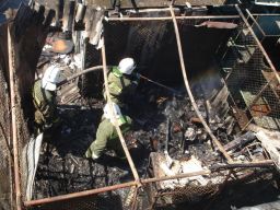 В Ростовской области при пожаре в частном доме погиб мужчина